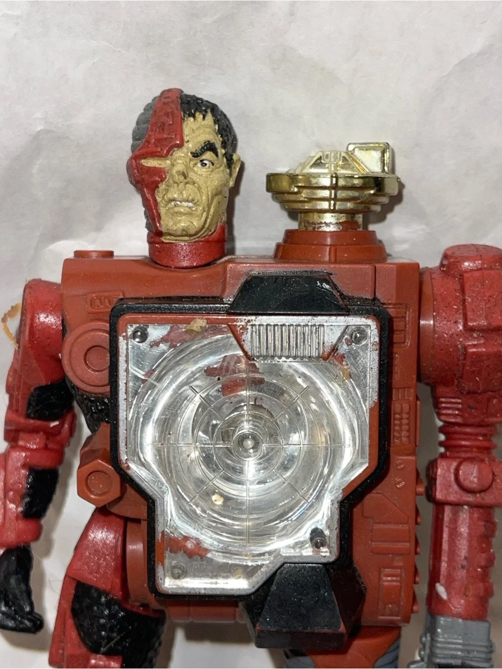 Vintage 1986 Kenner Centurions DR TERROR Action Figure Incomplete As Is